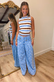 Evie Adjustable Bottom Polka Dot Jeans
