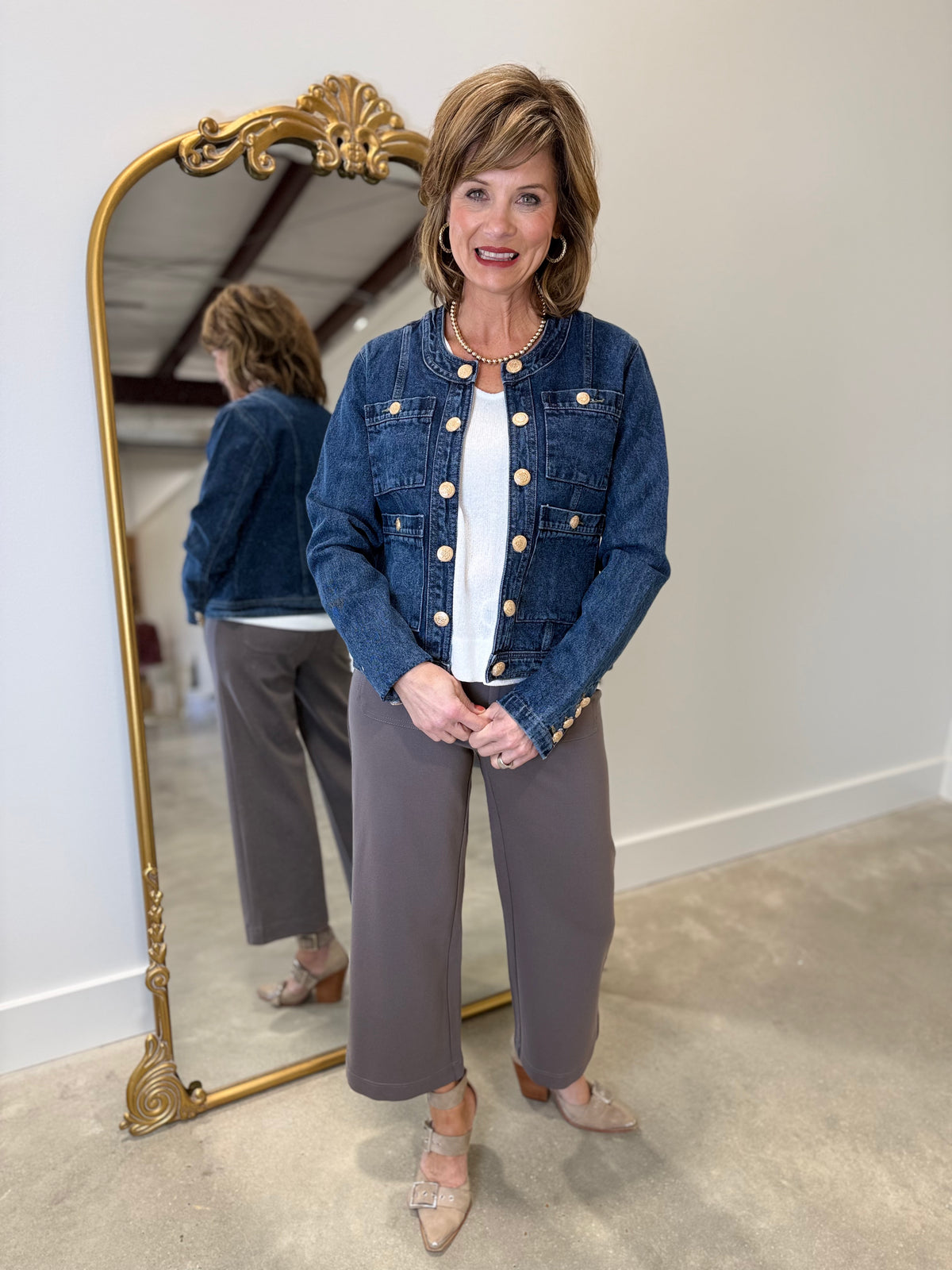 APNY Collarless Jacket