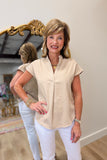 Soft Matte Top Taupe