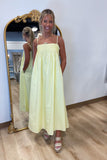 Lemon Refresh Maxi Dress
