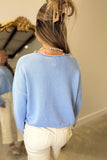 Cardigan Craze Sweater Blue