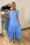 Blue Sky Day Maxi Dress