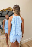 Southern Belle Eyelet Set Blue