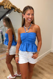 Summer Special Halter Blue