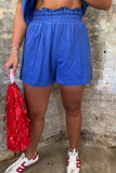 Tailgate Ready 2 Piece Short Blue
