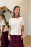 Sweet Breeze Cardigan Top Light Mocha