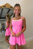 Double Layered Athletic Dress Pink RESTOCK