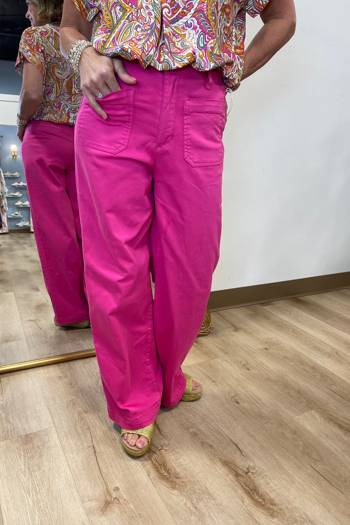 Another Love Bristol Pant Pink Paradise