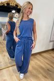 Glow Getter Pant Set Denim