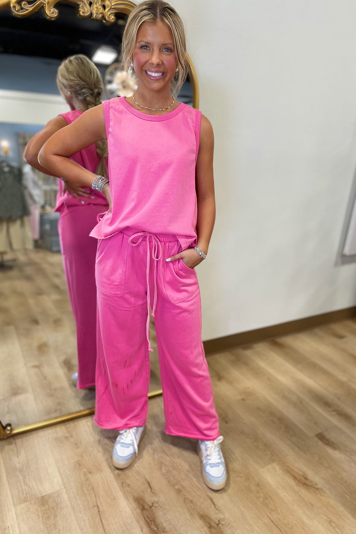 Glow Getter Pant Set Pink