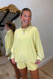 RD Style Cecile French Terry Shorts Corn
