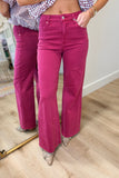 Dear John Fiona Wide Leg Jean Tibetan Red