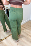 Equestrian Muse Buckle Pant Green