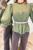 Rowan Belt Top Olive