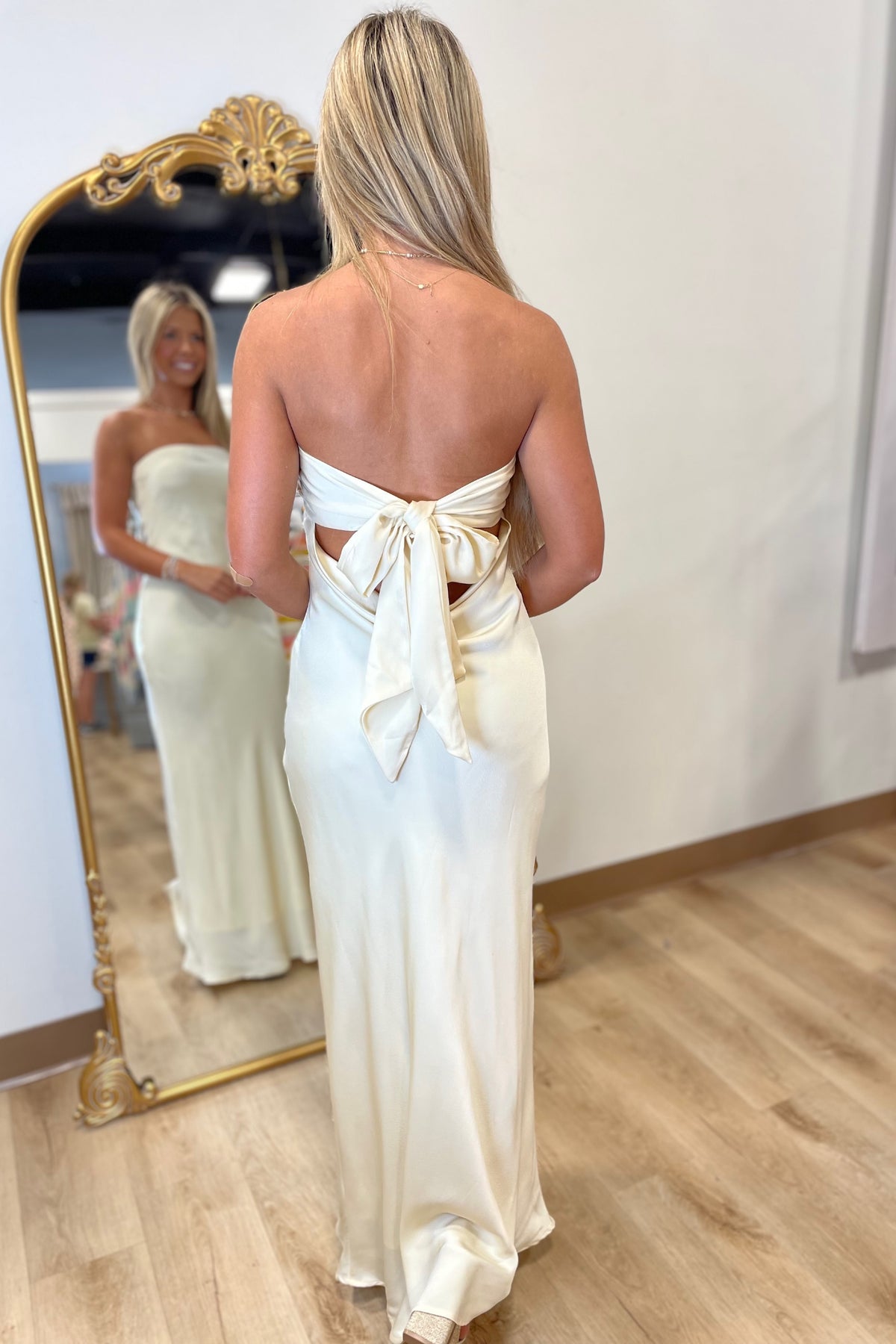 Golden Gala Maxi Dress Butter Yellow