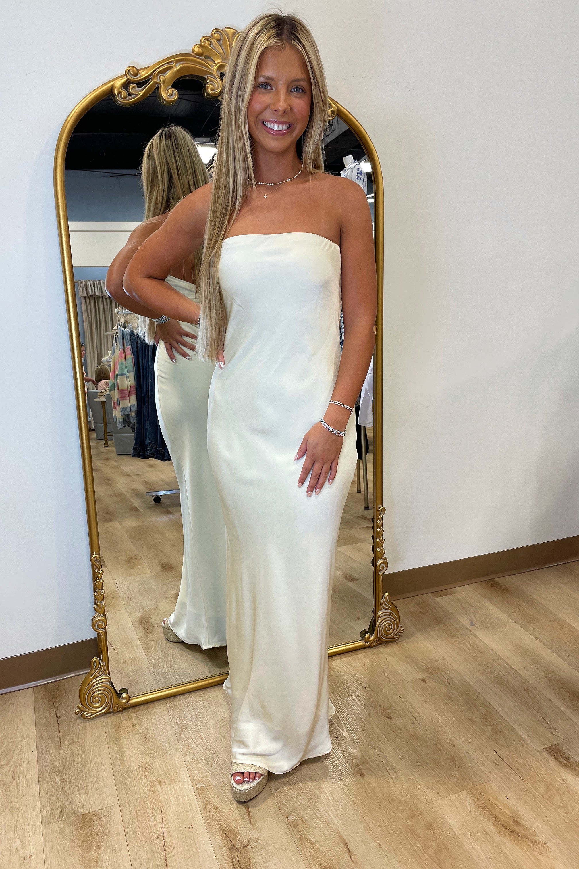 Golden Gala Maxi Dress Butter Yellow