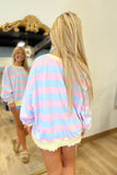 Better Together Striped Pullover Blue/Pink