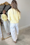 Spring Into Style Cardigan Yellow
