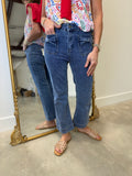 Charlie B Bow Patch Pocket Jean