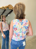 Charlie B Cotton Sleeveless Blouse
