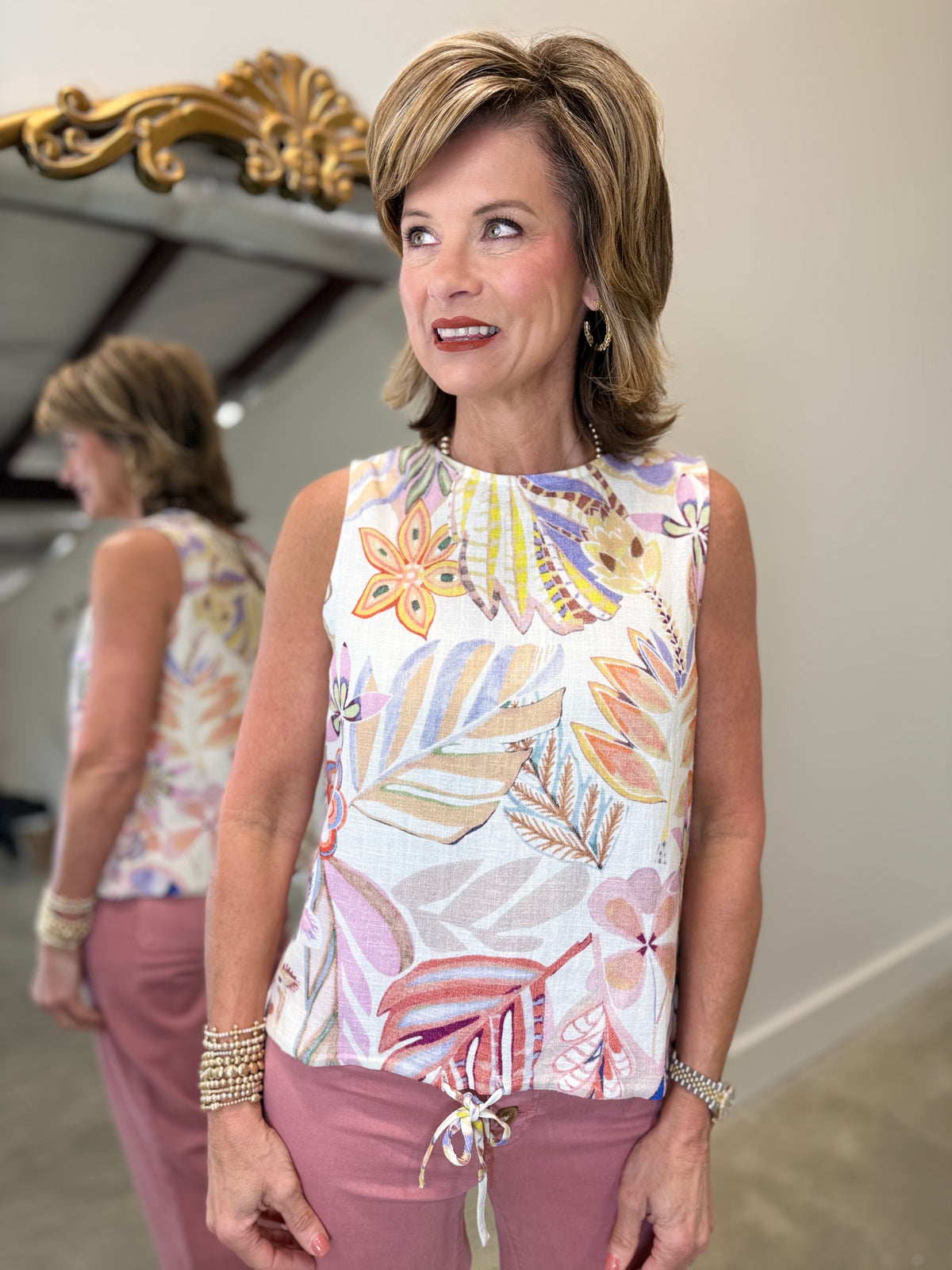 Charlie B Sleeveless Top Maui