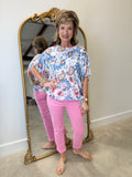 Charlie B Cotton Gauze Blouse Rio