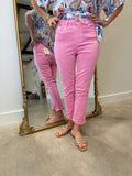 Charlie B Slim Leg Pants Candy
