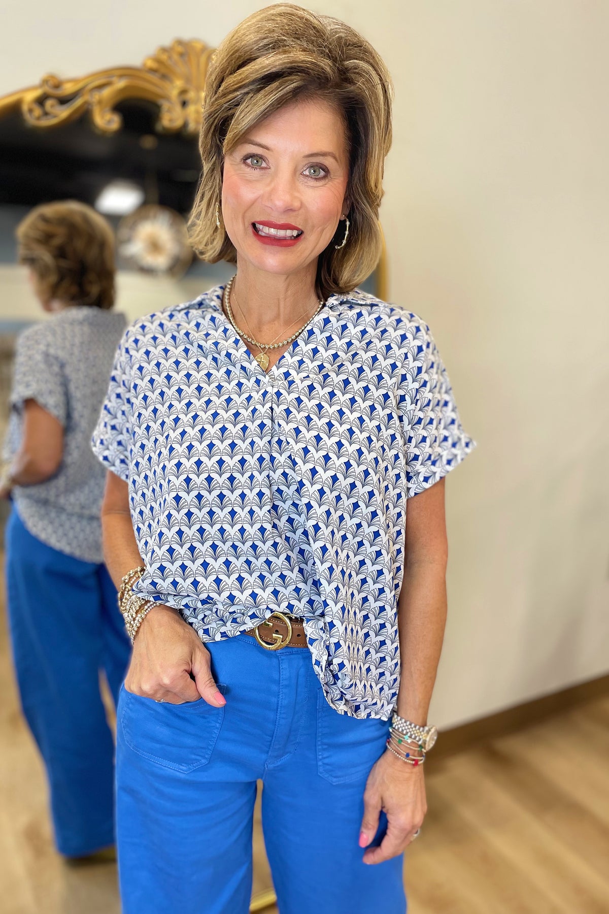 Fan Favorite Top Blue
