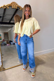 Basic Days Light Weight Cardigan Top Yellow