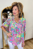 Bohemian Color Blouse