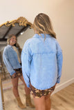 Cold Front Denim Jacket Blue