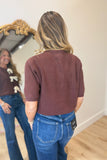 Bow Time Sweater Brown