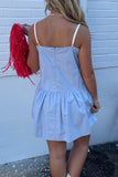 Southern Saturday Dress Light Blue