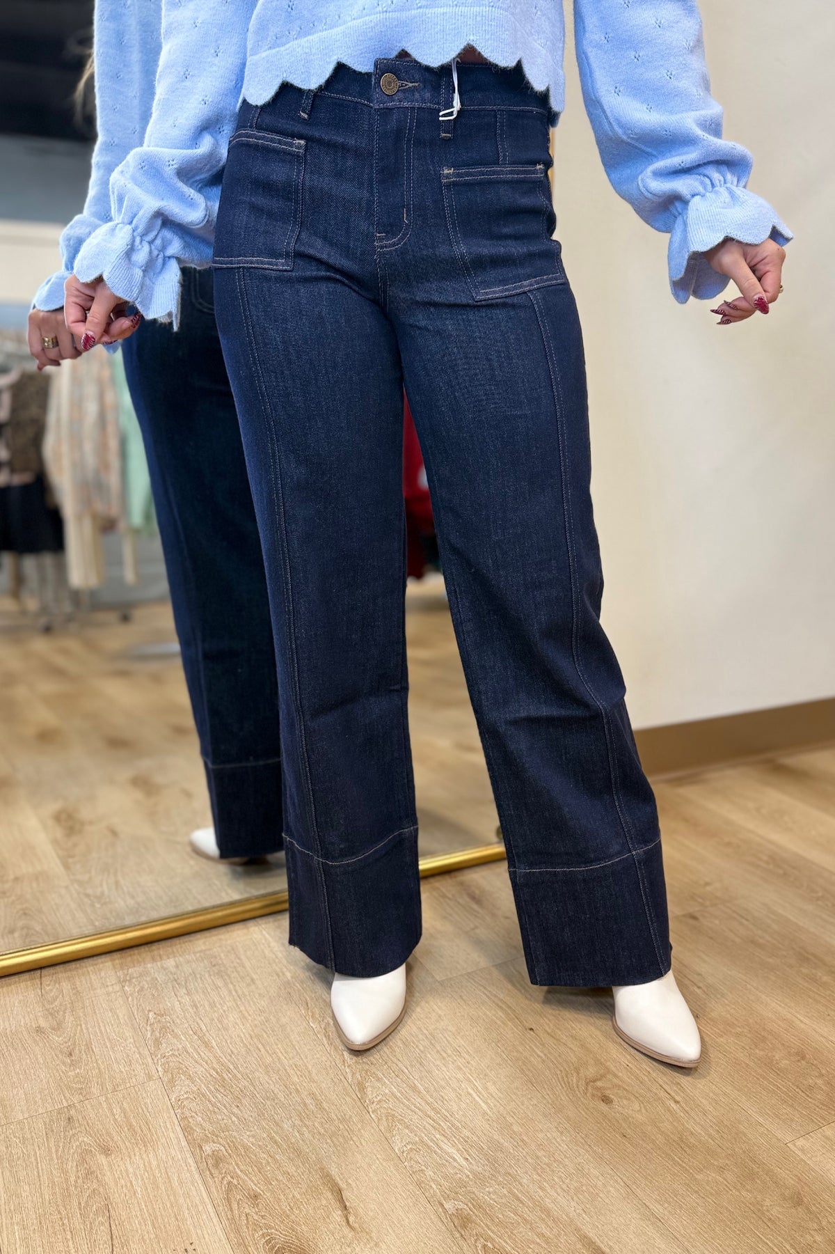 Bayeas Katia Wide Leg Jean