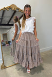 Polka Hontas Skirt Brown RESTOCK