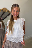 RD Style Meriane Sleeveless Top Natural
