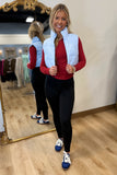 Powder Blue Puffer Vest