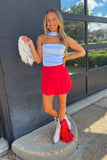 Sideline Skort Red
