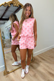 Polished Polka Dot Set Pink