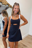 Active Summer Cutout Dress Black