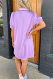 Afternoon Attire Dress Lavender