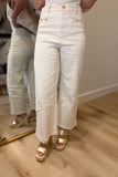 Equestrian Muse Buckle Pant Set Ecru