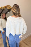 Fall Forward Sweater Cream