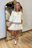 Fall Favorite Skort Set Ecru