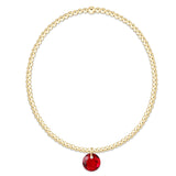 ENewton Classic Gold 2mm Reflections Charm Bracelet