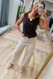 Another Love Leighton Sweater Tank Espresso Bean