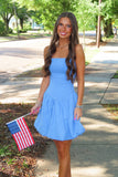 RD Style Sanessa Balloon Dress Blue