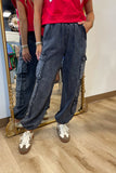Vintage Havana Cargo Pant Black