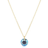 E Newton Reflections 16" Necklace Gold sm charm