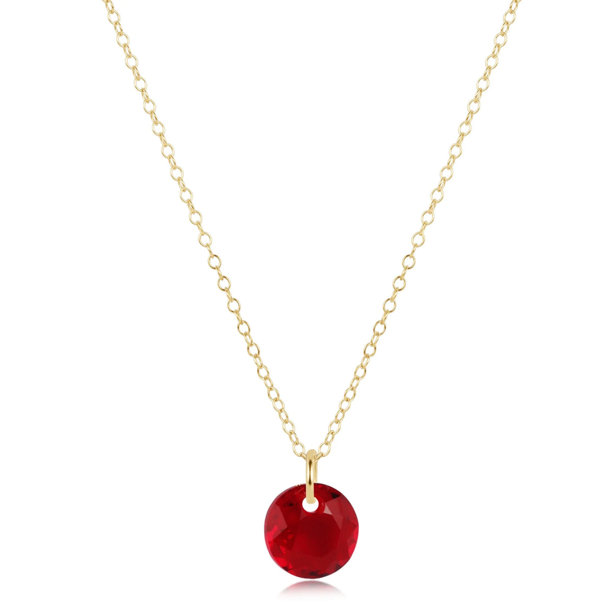 E Newton Reflections 16" Necklace Gold sm charm
